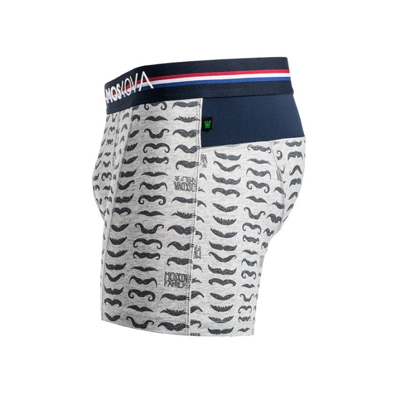 MOSKOVA Boxer M2 Cotton (Medium - XLarge) Stach Grey - Must - Have for Surfers