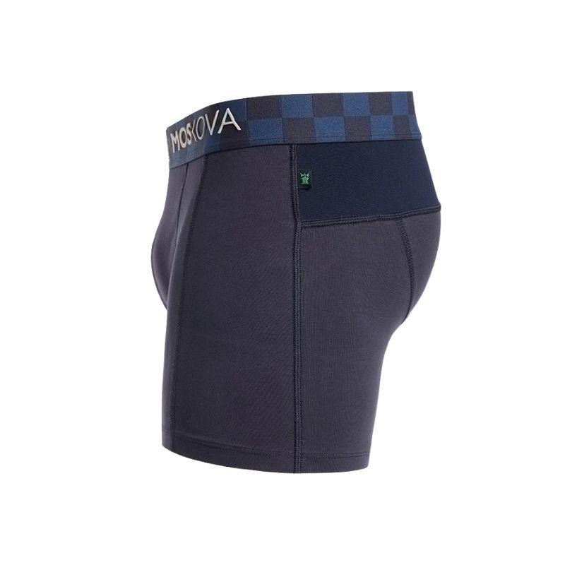 MOSKOVA Boxer M2 Cotton (Small - XLarge) Deep Checkers - Must - Have for Surfers