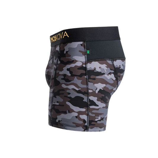 MOSKOVA BOXER M2S Polyamide Small - XXLarge Black Camo Gold - Must - Have for Surfers
