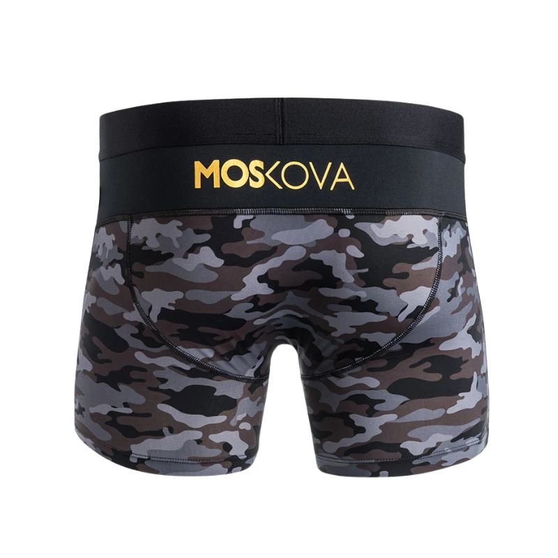 MOSKOVA BOXER M2S Polyamide Small - XXLarge Black Camo Gold - Must - Have for Surfers
