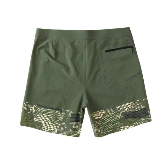 OUTERKNOWN Boardshorts APEX 29" - 36" Kelly Slater Dark Olive Pescador Block - Must - Have for Surfers