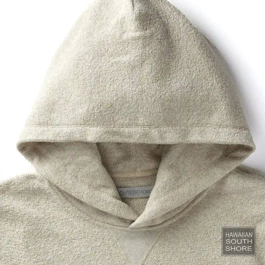 Outerknown Hoodie Hightide Pullover (XSmall-XXL) Oatmeal Heather - CLOTHING