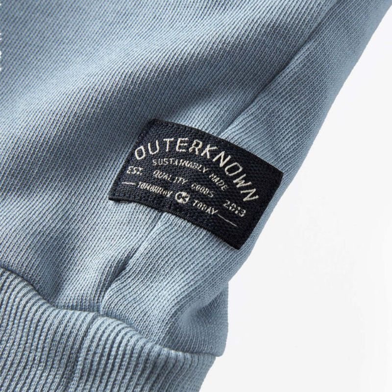 Outerknown Sweater The Team Crew (Med - Large) Hazy Sea - Must - Have for Surfers