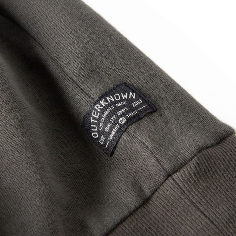 Outerknown Sweater The Team Crew (Small - XLarge) Charcoal - Must - Have for Surfers