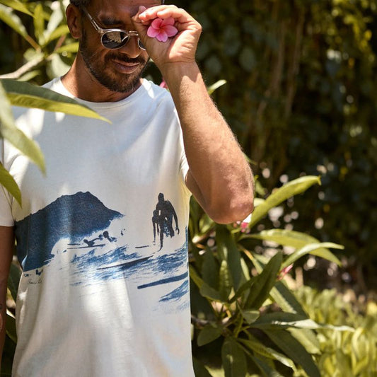 OUTERKNOWN T-Shirt Tom Blake (Small - Large) Salt - Must - Have for Surfers