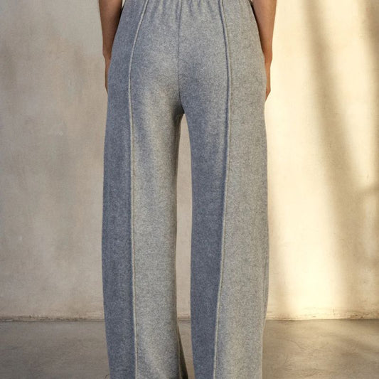OUTERKNOWN Wide Leg Pants Women's XSmall - Small Heather Grey - Must - Have for Surfers