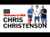 CHRISTENSON OP3 5'11 3 Fin FCS II Clear Sand Black Rails