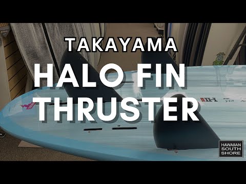 Takayama HALO Thruster 5.5 Fin Black Matte