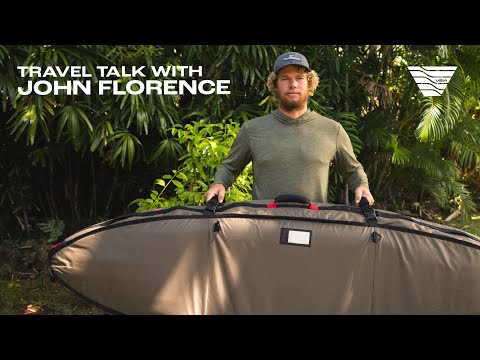 VEIA John John Florence Wheeled 4 Board Travel Bag Coyote