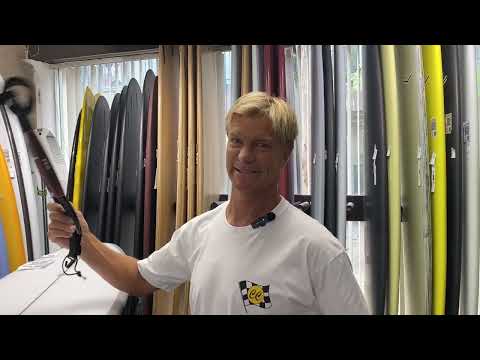 FCS Travel 3 All Purpose Surfboard Coffin Bag (6'7") Black Grey