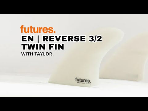 Futures TWIN EN Reverse 3/2 Fiberglass Grey