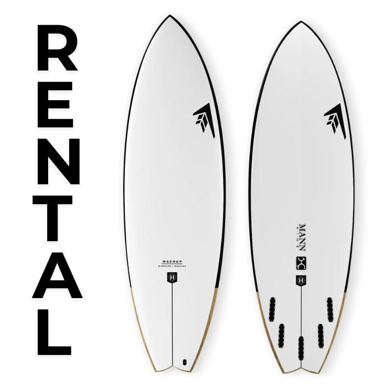 RENTAL FIREWIRE MASHUP 6'6" X 21 1/8 X 3 3/16 V47 - Must - Have for Surfers
