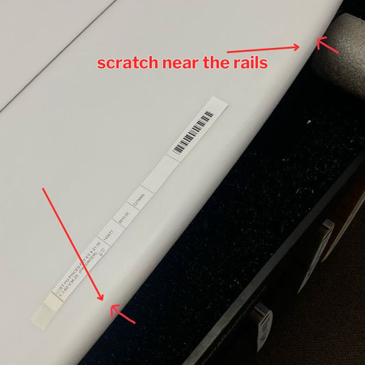 SALE Lost Pisces (6'0) Poly Futures - Minor scratch near the rail - Must - Have for Surfers