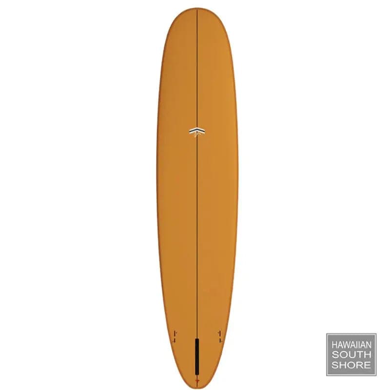 Parallax Plus 2+1 fin setup with classic longboard fin configuration