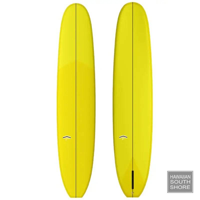CJ Nelson SLASHER LOW PRO (9'3-9'9) Single Fin Thunderbolt Silver Bright Yellow - SHOP SURFBOARDS