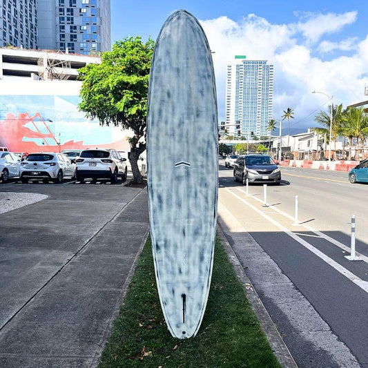 Used CJ Nelson OUTLIER Single Fin (9'0) Thunderbolt Black - Must - Have for Surfers