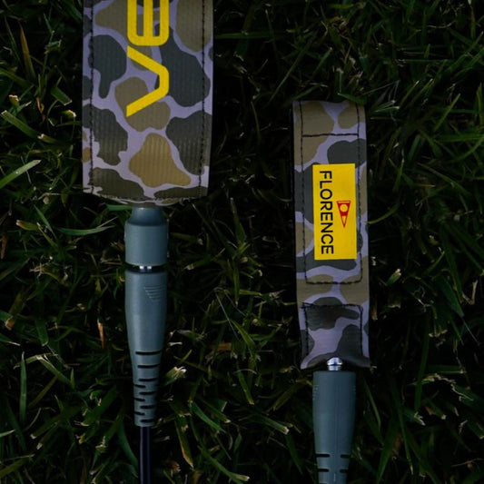 VEIA x FLORENCE Leash JJF PRO (5') Camo - Must - Have for Surfers
