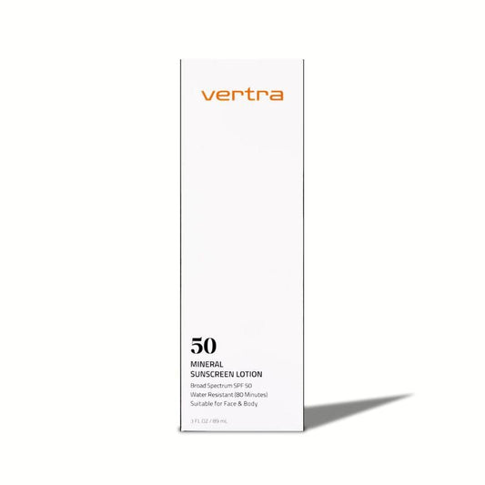Vertra Mineral Sunscreen Lotion SPF50 Clear Orange - Must - Have for Surfers