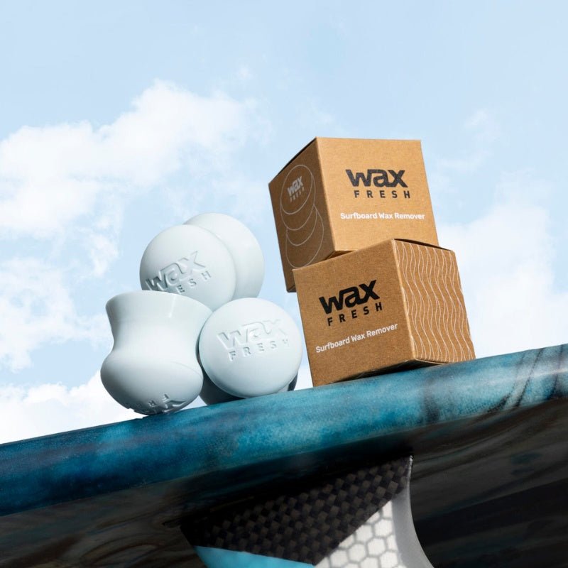 Wax Fresh in blue color lifestyle picture