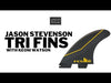FCS II 3 Fins Jason Stevenson Performance Core LRG Carver Template