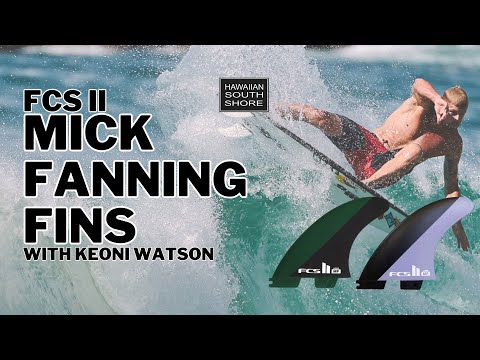 FCS II THRUSTER Mick Fanning Performance Core Carver Template