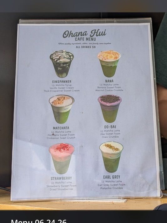 🍵今　ハワイで1番行列ができるフードトラックはここでしょ　抹茶ブーム🍵 - Hawaiian South Shore