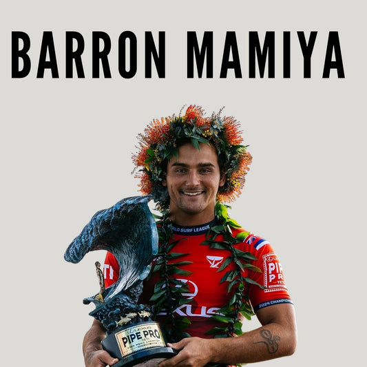 Barron Mamiya: North Shore's Rising Star and His Signature FCS Deckpad - Hawaiian South Shore