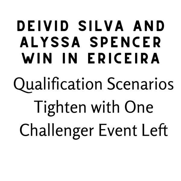 Deivid Silva and Alyssa Spencer Win in Ericeira