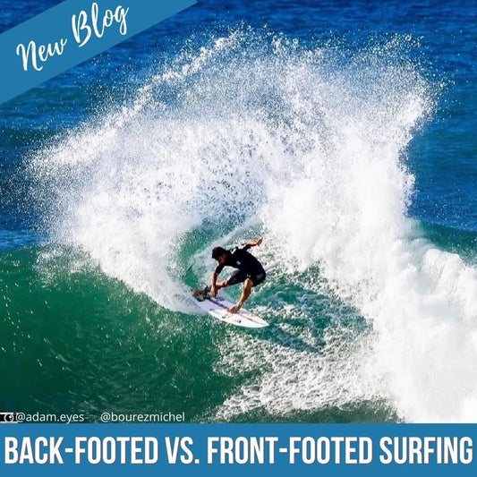 Back-Footed vs. Front-Footed Surfing - Hawaiian South Shore