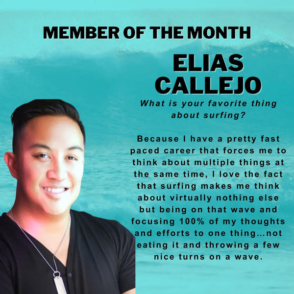 ELIAS CALLEJO - Hawaiian South Shore’s Member of the Month