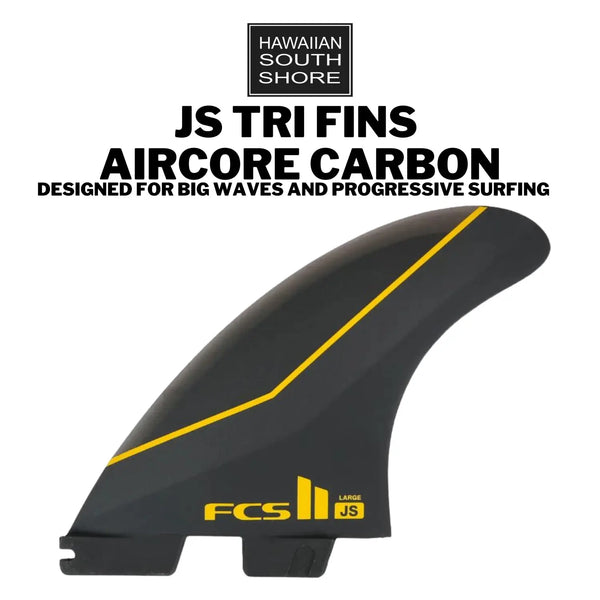 FCS II JS TRI FINS: Designed for Big Waves and Progressive Surfing