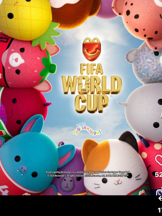 🍔今全米で話題のマクドのトイ　FIFA World Cup 限定　可愛いぬいぐるみ　のはずが🍔 - Hawaiian South Shore