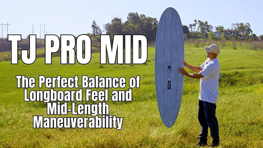 The Firewire TJ Pro Mid: Blurring the Lines Between Longboard Flow and Mid-Length Performance - Hawaiian South Shore