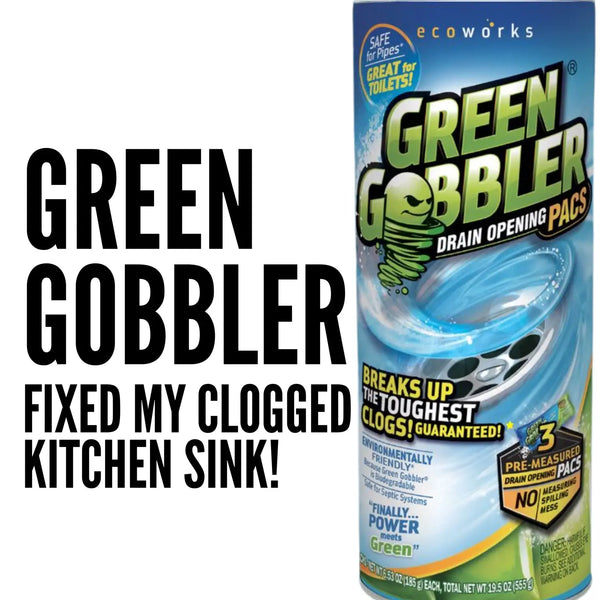 Green Gobbler Fixed My Clogged Kitchen Sink!