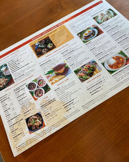 🌴老舗の本格的なハワイアン料理が少しずつ全部トライできる希少なレストラン🌴 🌈 - Hawaiian South Shore