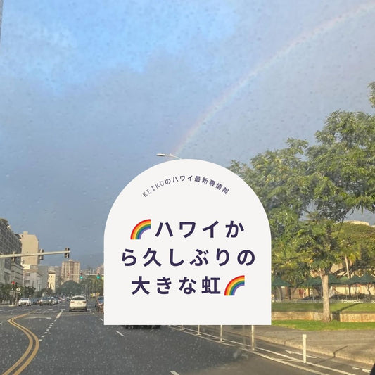 🌈ハワイから久しぶりの大きな虹🌈 - Hawaiian South Shore