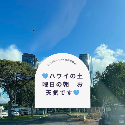 💙ハワイの土曜日の朝　お天気です💙 - Hawaiian South Shore