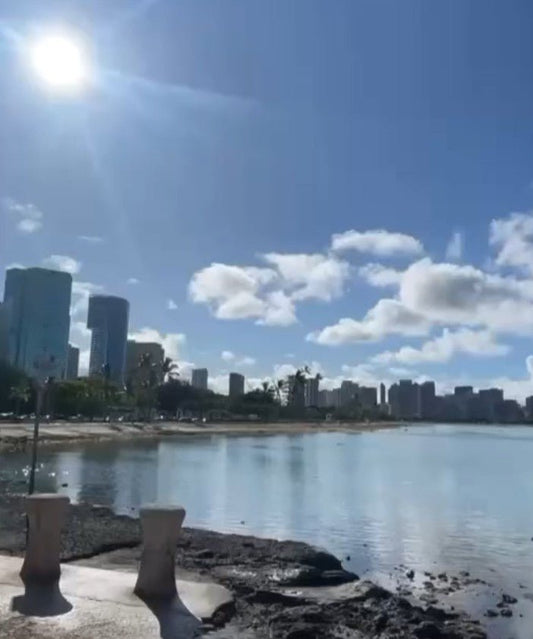 🌴今日のハワイの空　癒される🌴 🌈 - Hawaiian South Shore