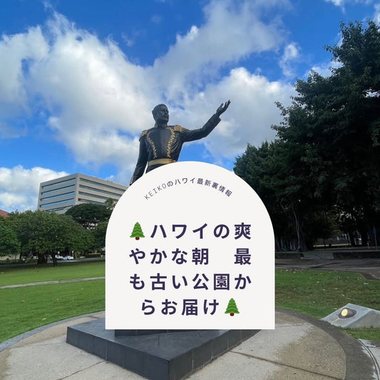 🌲ハワイの爽やかな朝　最も古い公園からお届け🌲 - Hawaiian South Shore