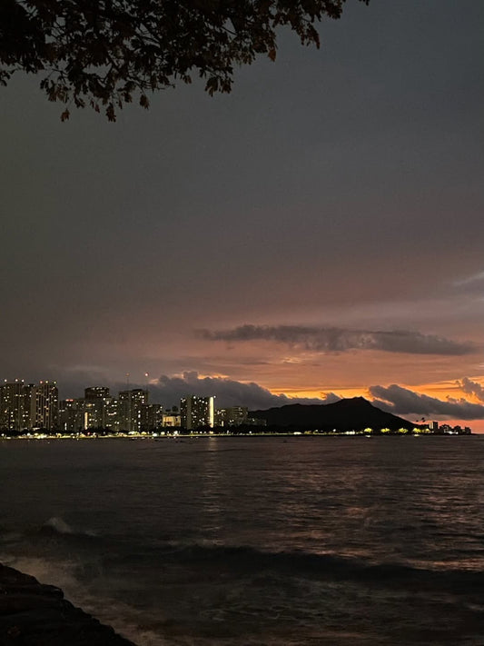 🌅 今朝のハワイが神秘的だった話 🌅 - Hawaiian South Shore