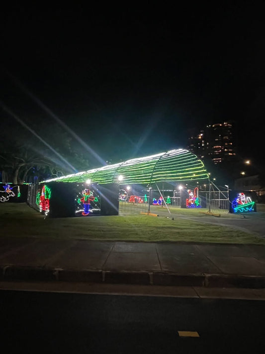 🎄今年も始まりましたよ　ハワイのクリスマスイルミネーション🎄