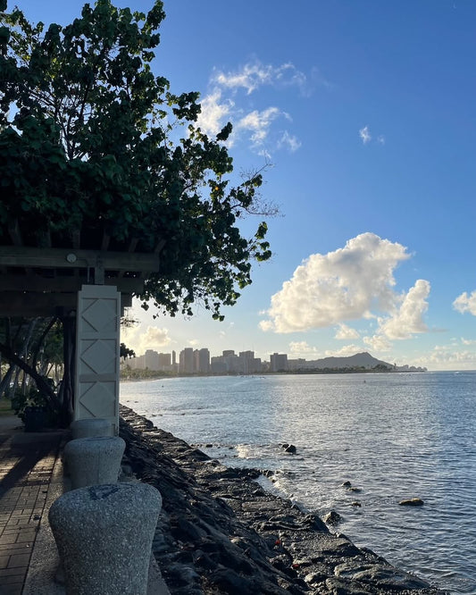 💙ハワイの海　空　そしてダイヤモンドヘッド💙 🌴 - Hawaiian South Shore