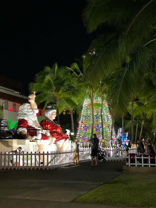 🎅今年もサンタクロースとミセスサンタがハワイに来ました🎅 - Hawaiian South Shore