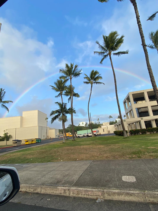 🌈ハワイに住んでても　なかなか見れない立派な虹が出ました🌈 - Hawaiian South Shore