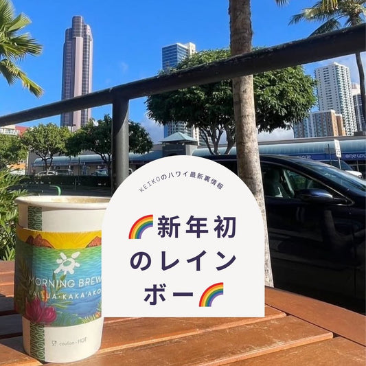 🌈新年初のレインボー🌈 - Hawaiian South Shore