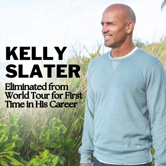 Kelly Slater Eliminated from World Tour for First Time in His Career - Hawaiian South Shore