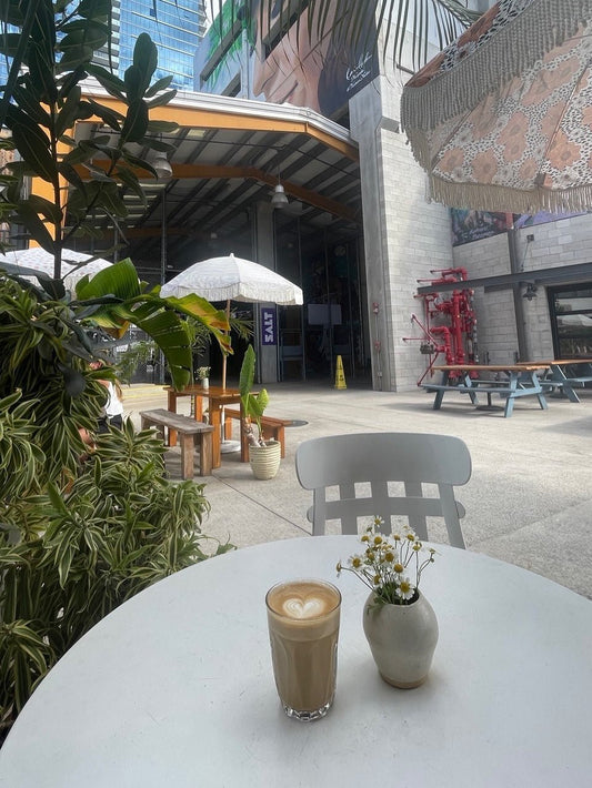 爽やかな朝です　美味しいレストラン　カフェが揃ってるSalt