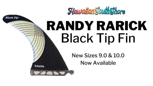 The Surfing Legend's Innovative Black Tip Fin - Hawaiian South Shore