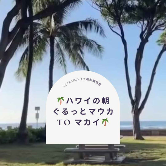 🌴ハワイの朝　ぐるっとマウカto マカイ🌴 - Hawaiian South Shore