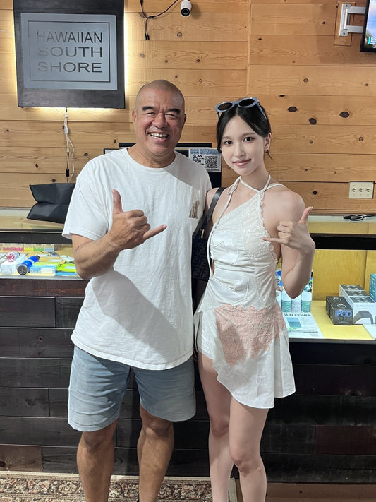 🩷Twice のミナさんがファミリーで来てくれました　そうだ　サナさんとモモさんも来てくれました🩷 - Hawaiian South Shore